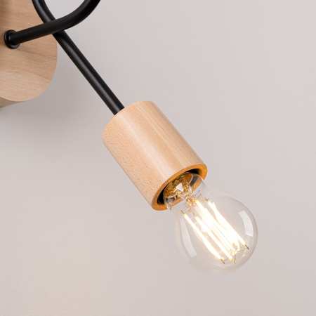 Sollux Lighting Kinkiet EMBER czarny SL.1476