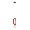 Lampa wisząca Italux PND-59839-1-RED Czerwony