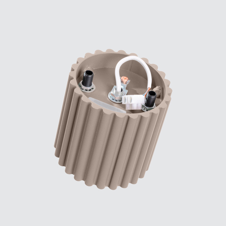 Sollux Lighting Plafon AURA 1 taupe GU10 SL.1814