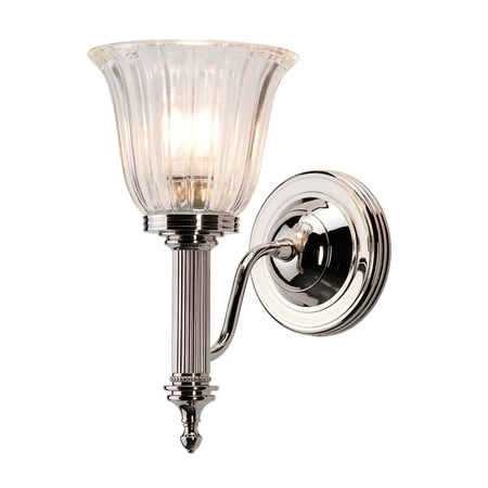 Kinkiet Elstead Lighting Carroll szary BATH-CARROLL1-PN