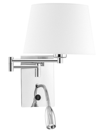 Kinkiet Luces Exclusivas CABIMAS LE42276 biały/chrom