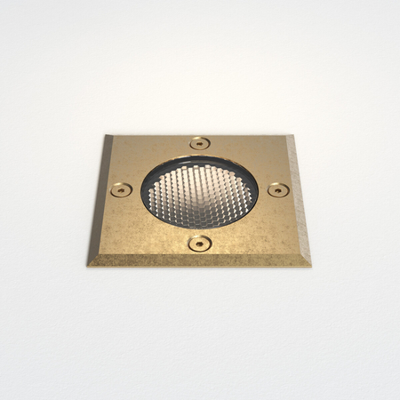 Lampa gruntowa Astro Gramos Square 1312009 Mosiądz