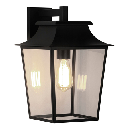 Kinkiet zewnętrzny Astro Richmond Wall Lantern 254 1340011 Czarny z Teksturą
