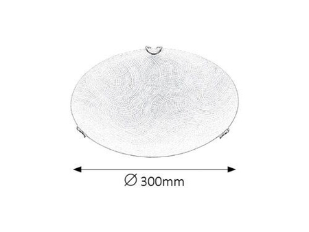 Lampa sufitowa Rabalux Tanner 3230 biały wzorzysty