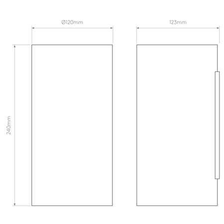 Kinkiet Astro Yuma 240 LED 1399025 Brązowy