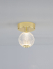 Lampa sufitowa Luces Exclusivas CANA złoty LE42691