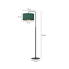 Lampa podłogowa HILDE LP1 BL GREEN Emibig 1051/LP1 zielony