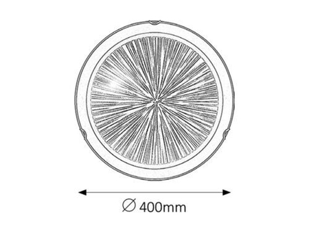 Lampa sufitowa Rabalux Sphere 1858 czarny