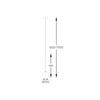 Lampa wisząca Zuma Line P0574-01F-F7AA ARCTURUS LAMPA WISZĄCA ZŁOTA/GOLD
