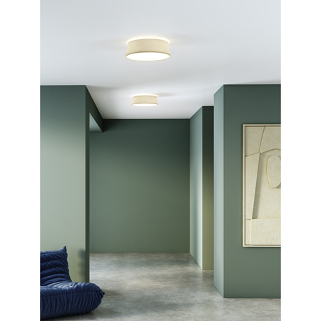 Lampa sufitowa Astro Fife 430 1471004 Piaskowa (Szarobeżowa) Tkanina