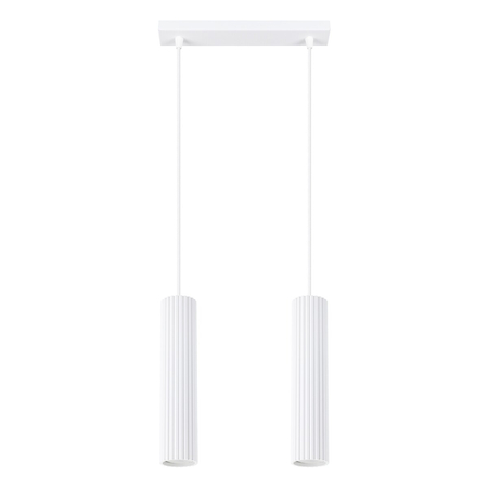 Sollux Lighting Lampa wisząca KARBON 2 biały SL.1536