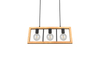 Lampa wisząca Trio 313800332 drewniany