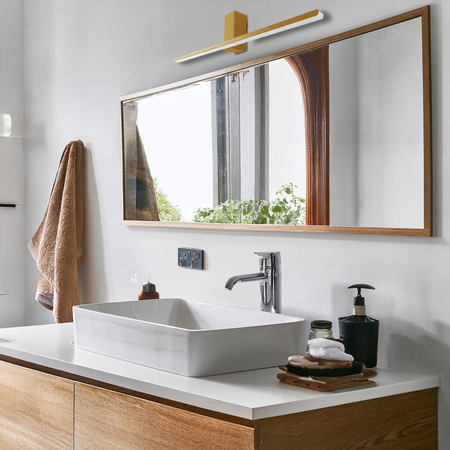 Milagro Kinkiet Artemis Gold 13,8W LED 60cm 4000K IP44 ML1022 ZŁOTY