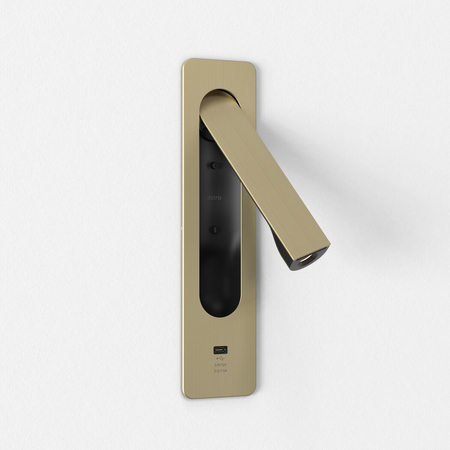 Kinkiet Astro Keta USB C 1437039 Matowy Złoty