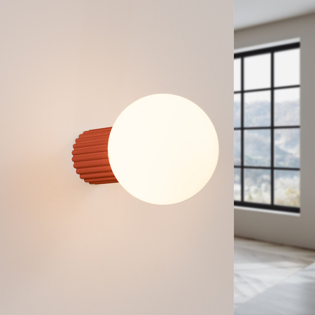 Sollux Lighting Kinkiet HALO ochra czerwona IP44 SL.1727