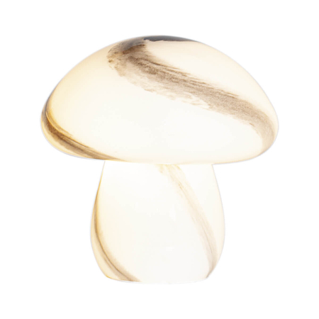 Lampa stołowa By Rydens Mira Mushroom H30 cm biała/czarna 4024540-4000