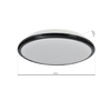 Plafon LED Milagro ML6402 Terma