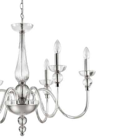 Żyrandol Ideal Lux 044422 Doge SP6 Trasparente