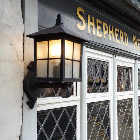 Lampa zewnętrzna Elstead Lighting Winchester czarny BL17-BLACK