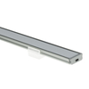 Eko-Light PROFIL ALUMINIOWY SREBRNY TYP D 1m + KLOSZ MLECZNY EKPR6474
