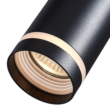 Milagro Pipe Ring Track Pendant Light Black 1xGU10 ML7673 CZARNY