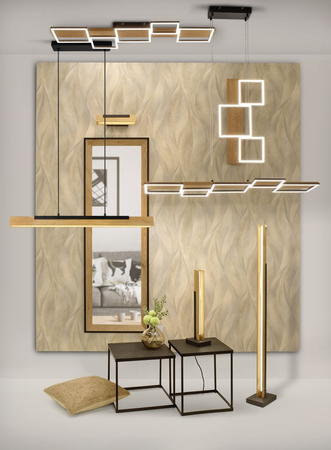 Lampa wisząca Trio 341610132 czarny