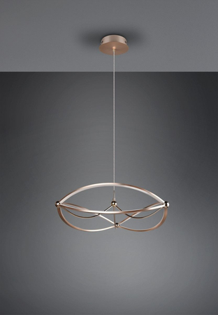 Lampa wisząca Trio 321210108 złoty