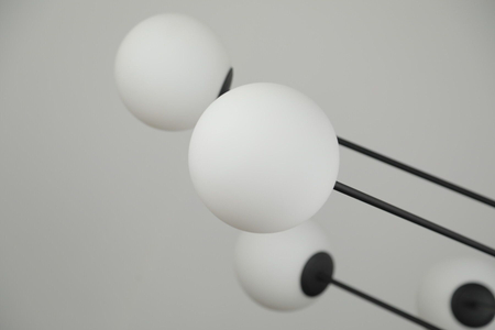 Lampa wisząca OVIEDO 8 BK/BK Azzardo AZ4422 czarny