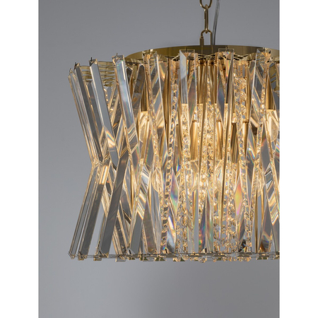 Lampa wisząca Luces Exclusivas MELUNTO LE45151 złoty i odcienie złota