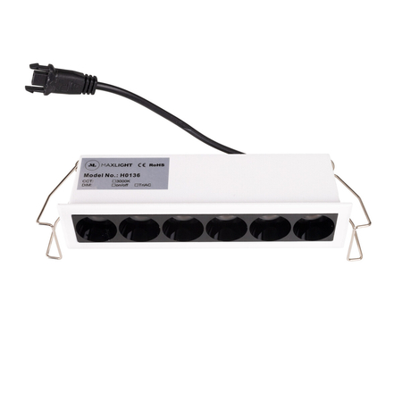 MAXLIGHT H0136 OPRAWA WPUSTOWA X-LINE, DO SKOMPLETOWANIA Z  TRAFO HT0136