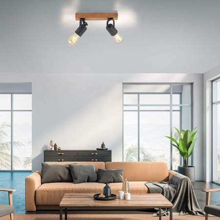 Lampa sufitowa Paul Neuhaus CANOP 15632-18 czarny