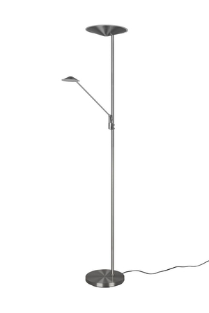 Lampa podłogowa Trio 425610207 srebrny