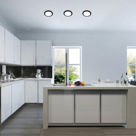 Lampa sufitowa Rabalux Shaun 2681 czarny