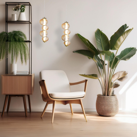 Milagro Lampa wisząca BOLLA GOLD 17W LED ML1422 ZŁOTY