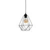 Milagro Lampa wisząca BASKET BLACK 3xE27 MLP7215 CZARNY