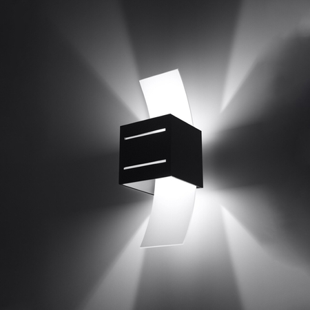 Sollux Lighting Kinkiet LORETO czarny SL.0201
