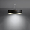 Sollux Lighting Żyrandol SATURNO 90 czarny SL.0796
