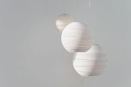 Lampa wisząca Graypants GP-1161-a Scraplights Moon10 white