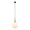 Lampa wisząca Italux PND-5578-1L-BK Czarny, biały