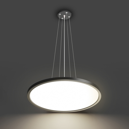 Lampa wisząca Italux Manito PND-72843-480R-36W-BL Czarny