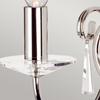Kinkiet Elstead Lighting Aegean szary AG1-POL-NICKEL