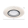 Plafon LED Milagro ML6395 Tokyo