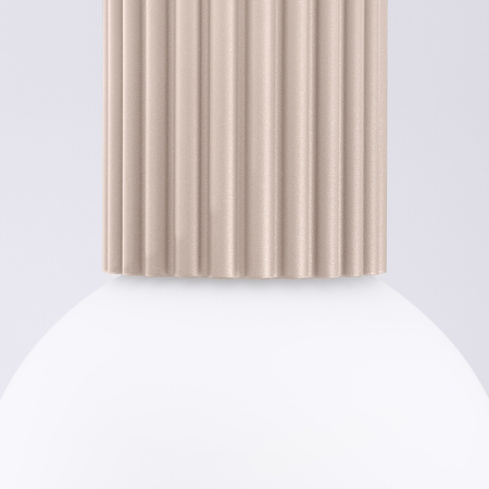 Sollux Lighting Plafon HALO taupe IP44 SL.1743