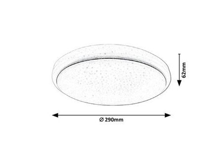Lampa sufitowa Rabalux Trevor 3008 biały