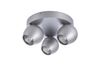 Lampa sufitowa PERA 3 ROUND ALUMINIUM Azzardo AZ1253 stalowy