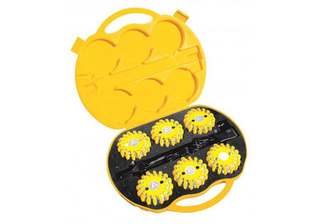 Mactronic Professional Line PSD0016 Dysk sygnalizacyjny, zestaw 6 sztuk, barwa żółta