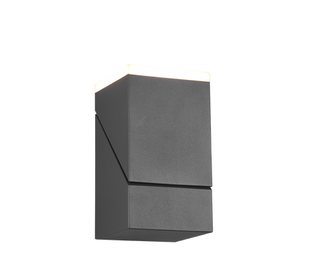 Kinkiet zewnętrzny Trio 270660142 grafitowy