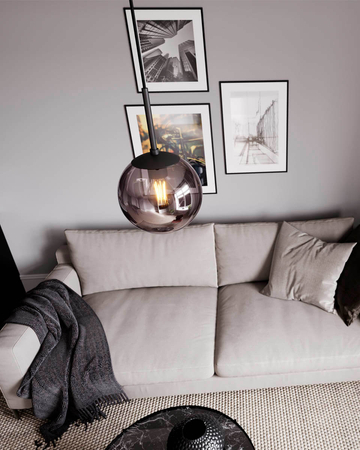 Lampa wisząca By Rydens Boyle 4202020-4505 smokegrey