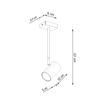 Sollux Lighting Plafon OCULARE 2 biały SL.0438