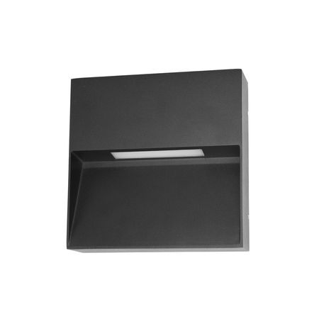 Kinkiet zewnętrzny Italux OWL-2685-4K Czarny piaskowany